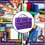 Teacher Tote Bag, Oxford Cloth Organizer, Large Tote with Multiple Pockets, Stationery and Supplies Storage Bag for Classroom,