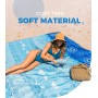 OCOOPA Manta de Playa, Grande a Prueba de Arena e Impermeable, Alfombra de Picnic, Libre de Arena, Cómoda, Nylon Paracaídas