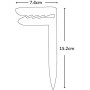 Voarge 8 Piezas Clips para Toallas de Playa, Playa Manta Picnic Fijar Clavijas, Pinzas para Sujetar Toallas, Ideal para la