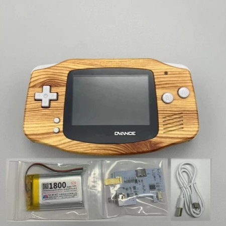 Consola de juegos portátil GBA, pantalla IPS destacada y una nueva car