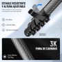 NEEWER LITETRIP LT32 - Trípode de viaje de fibra de carbono de 62 pulgadas con nivelación de ± 15°, cabeza panorámica de 360°,
