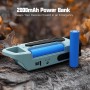 Radio de Emergencia Portátil, FM/Am Emergency Radio con Solar Recargable y Dinamo con Manivela con Linterna LED 2000mAh