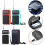 Hasaller Radio pequeña portátil de bolsillo con transistor de batería, radio AM, FM, SW, batería, radio digital, radio de