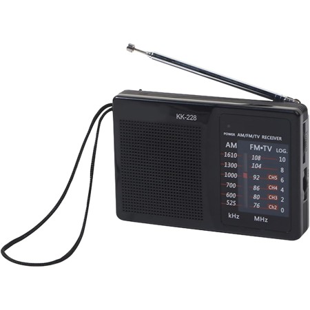 Radio Portatil Pequeña | Radio Pilas Emergencia FM Am | Retro R-Adios a Pilas | Transistores R-Adios Pequeños con Señal Ultra