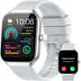 Reloj Inteligente Mujer Hombre, 2025 Nuevo Smartwatch 1.96" Llamada Bluetooth, Pulsómetro/Monitor de Sueño/Podómetro, 113+ Modos