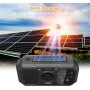 Radio de iluminación de manivela: Linterna LED multifunción, Recarga Solar y dinámica | Radio FM portátil, Cargador de
