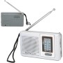 VBESTLIFE Radio Am FM, Radio de Bolsillo Portátil con Altavoz Integrado, Reproductor de Música de Radio de Bolsillo Portátil FM,