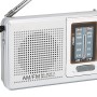 VBESTLIFE Radio Am FM, Radio de Bolsillo Portátil con Altavoz Integrado, Reproductor de Música de Radio de Bolsillo Portátil FM,