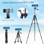 JOILCAN Tripode para Movil 161cm, Trípode para Móviles de Aluminio Extensible con Control Remoto, Palo Selfie Tripode con