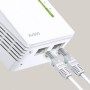 TP-Link TL-WPA4220 TKIT 2-Port Powerline Adapter WiFi Starter Kit, Range Extender, Broadband/WiFi Extender, WiFi