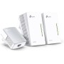 TP-Link TL-WPA4220 TKIT 2-Port Powerline Adapter WiFi Starter Kit, Range Extender, Broadband/WiFi Extender, WiFi