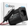 Odoga inversor 12v a 220v 300W para Coche, Convertidor con USB-C y USB-A - Adaptador Mechero Coche a Enchufe - Cargue Sus