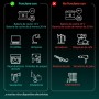 Odoga inversor 12v a 220v 300W para Coche, Convertidor con USB-C y USB-A - Adaptador Mechero Coche a Enchufe - Cargue Sus