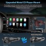 Carpuride W904 Wireless Carplay & Android Auto con Dash CAM - Pantalla táctil IPS HD de 10" para Coche, cámara Frontal 4K y