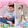Singphere Cámara de Fotos Infantil Instantáneas, Regalo para niñas y niños de 3 a 12 años, Camara Fotos Infantil de 1080P con