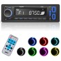 Radio Coche 1 DIN, Avylet Autoradio Bluetooth 5.0 Soporta Llamadas Manos Libres/FM/AUX-IN/U Disk/Control Remoto, Luz de Botón 7
