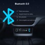 Radio Coche 1 DIN, Avylet Autoradio Bluetooth 5.0 Soporta Llamadas Manos Libres/FM/AUX-IN/U Disk/Control Remoto, Luz de Botón 7