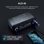 Radio Coche 1 DIN, Avylet Autoradio Bluetooth 5.0 Soporta Llamadas Manos Libres/FM/AUX-IN/U Disk/Control Remoto, Luz de Botón 7
