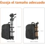 Amazon Basics Trípode ligero de 127 cm con funda, champán