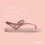 Havaianas - Flash Urban, Sandalias Cómodas, Elegantes y Versátiles, Cierre en Tobillo, Tiras Metálicas Cruzadas, Mujer