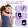 SWGOTA 4G Reloj Inteligente Niño, Smartwatch Niños con GPS, Ilamadas, Videollamadas, Mensajes, Modo Escuela, Función SOS, IP68