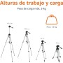 Amazon Basics Trípode ligero de 127 cm con funda, champán
