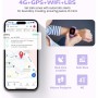 SWGOTA 4G Reloj Inteligente Niño, Smartwatch Niños con GPS, Ilamadas, Videollamadas, Mensajes, Modo Escuela, Función SOS, IP68