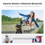 K&F Concept Tripode para Movil 190cm S255A3+BV01 Trípode Ligero Portátil de Tubo Perfilado de 5 Lados para DSLR, Cámara Réflex