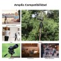 K&F Concept Tripode para Movil 190cm S255A3+BV01 Trípode Ligero Portátil de Tubo Perfilado de 5 Lados para DSLR, Cámara Réflex