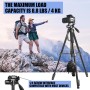 CAMBOFOTO Cámaras Trípode Profesional de 188 cmpara Cámaras DSLR, Smartphones y Dispositivos con Montaje Universal 1/4" -
