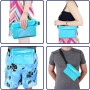 ivoler Set de Bolsa Waterproof con Riñonera Impermeable Bolsa Cintura y Funda Móvil Impermeable para Playa Natación Canotaje