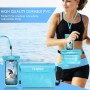 ivoler Set de Bolsa Waterproof con Riñonera Impermeable Bolsa Cintura y Funda Móvil Impermeable para Playa Natación Canotaje