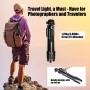 CAMBOFOTO Cámaras Trípode Profesional de 188 cmpara Cámaras DSLR, Smartphones y Dispositivos con Montaje Universal 1/4" -