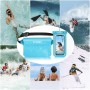 ivoler Set de Bolsa Waterproof con Riñonera Impermeable Bolsa Cintura y Funda Móvil Impermeable para Playa Natación Canotaje