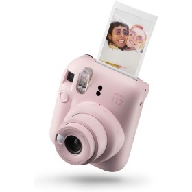 Instax Mini 12 Cámara instantánea, con autoexposición y Lente selfi incluida, Blossom Pink