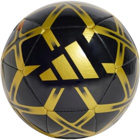 adidas Unisex Adulto STARLANCER Club Ball, Black/Gold Metallic, 5