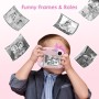 HiMont Cámara de Fotos Instantáneas para Niños con Papel de Impresión y Tarjeta SD de 32G,20MP, Cámara de Fotos para Niños con