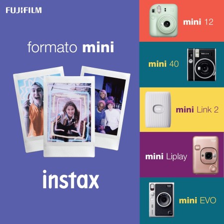 Fujifilm Instax Mini Brillo - Película fotográfica instantánea (2 x 10 Hojas)