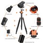 Victiv 78.7"/ 200cm Tripode Camara, Trípode Cámara Reflex de Viaje Ligero y Compacto de Aluminio, Tripode para Movil Panorámico