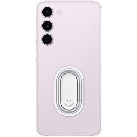 SAMSUNG Etui Smart View Tarjeta de Carta de Crema S23