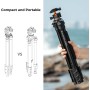 K&F Concept Trípode Camera 200cm K234A7+FH-03 Trípode de Vídeo Compacto con Cabeza Fluida, Trípode para Viajar Capacidad de