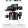 K&F Concept Trípode Camera 200cm K234A7+FH-03 Trípode de Vídeo Compacto con Cabeza Fluida, Trípode para Viajar Capacidad de