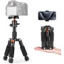 K&F Concept Mini Trípode Portátil S225A1+BH-25 Trípode de Sobremesa 50cm para DSLR, Cámara Réflex Digital, Teléfono Móvil, con