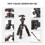 K&F Concept Mini Trípode Portátil S225A1+BH-25 Trípode de Sobremesa 50cm para DSLR, Cámara Réflex Digital, Teléfono Móvil, con