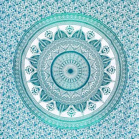 MOMOMUS Toalla de Playa Grande Antiarena - En Diseño Mandala - Ideal como Manta, Pareo y Toalla Grande para la Playa XXL,