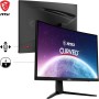 MSI G2422C Monitor Curvo Gaming FHD 23,6", 1500R 1920 x 1080 VA Panel, 180Hz / 1ms, Adaptive Sync, DP 1.2a, HDMI 2.0b CEC
