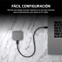 CORSAIR EX400U 2TB USB4 Unidad SSD Externa USB Type-C Portátil – Conexiones USB4, USB 3.2 Gen2 2x2, Hasta 40 Gbps, Plug-&-Play,