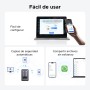 UGREEN NASync DXP2800, NAS de Escritorio de 2 bahías, CPU Intel N100 de Cuatro núcleos, 8 GB de RAM DDR5, 2,5 GbE, 2 Ranuras M.2