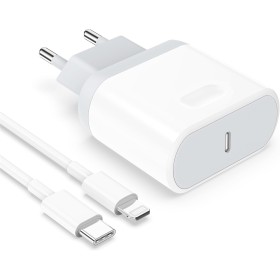Anigaduo Cargador for iPhone Carga Rapida - for iPhone 14/14 Plus/14 Pro/14 Pro Max/13/12/11/X/XS MAX/XR/SE/8/7/6, Pad,25W USB C