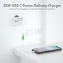 Anigaduo Cargador for iPhone Carga Rapida - for iPhone 14/14 Plus/14 Pro/14 Pro Max/13/12/11/X/XS MAX/XR/SE/8/7/6, Pad,25W USB C